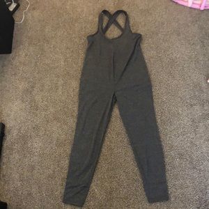 SHEIN maternity tight workout jumpsuit